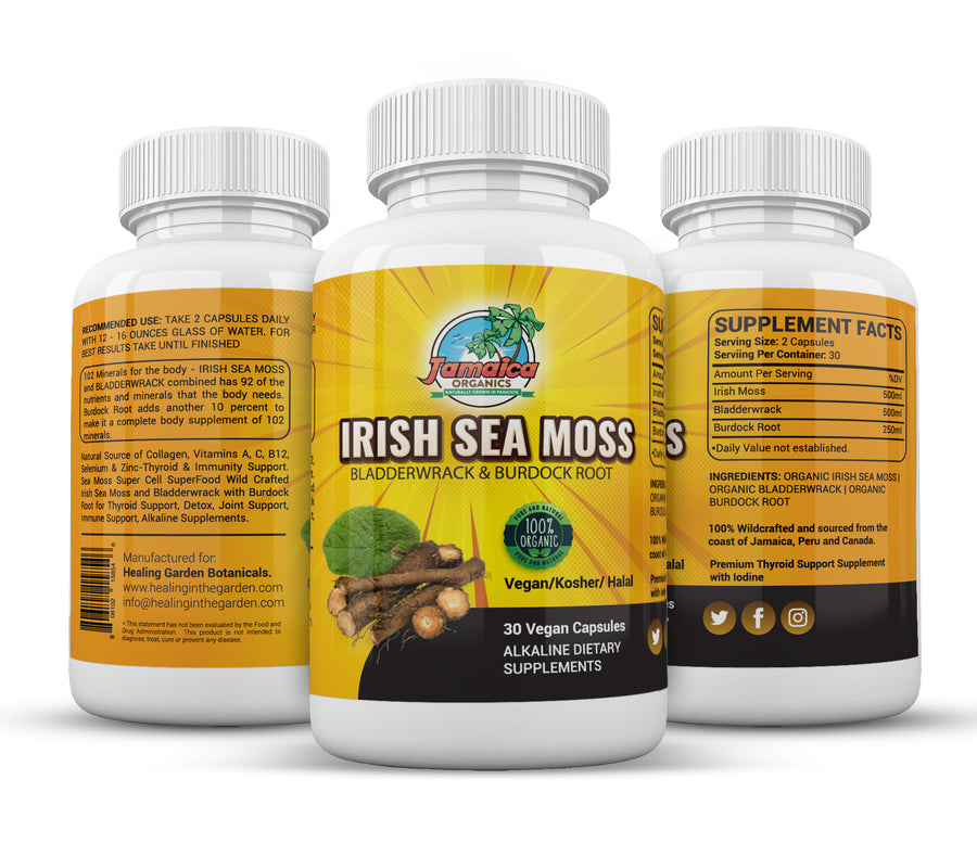 SEA MOSS | BLADDERWRACK | BURDOCK ROOT